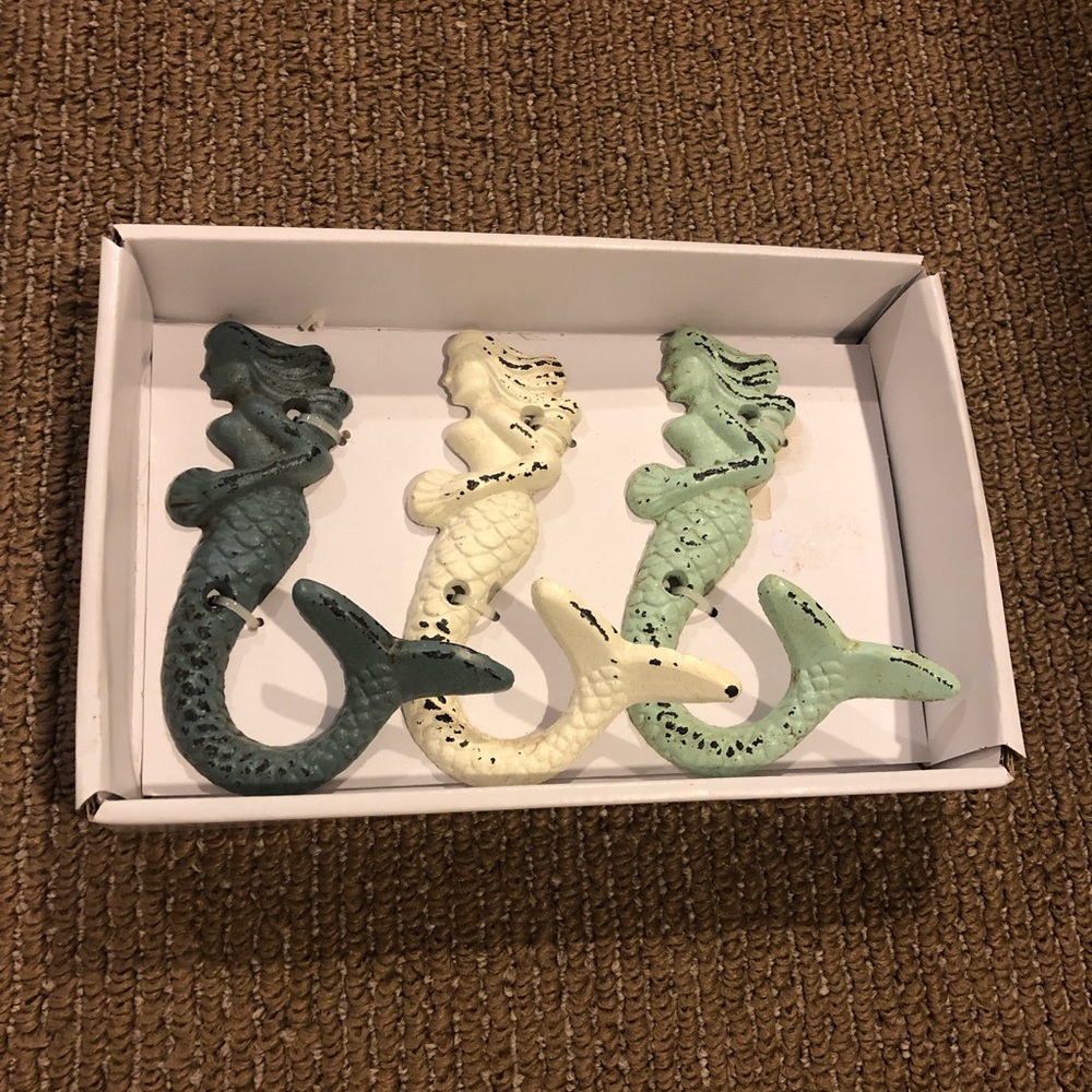 Mermaid Wall Hooks